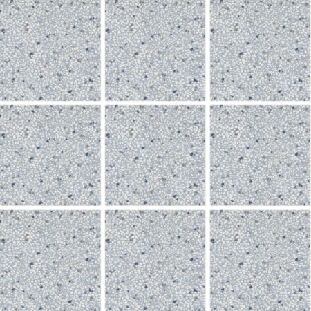 CEMENTINE RETRÓ AZZURRO 20X20 NATUREL Rectifié