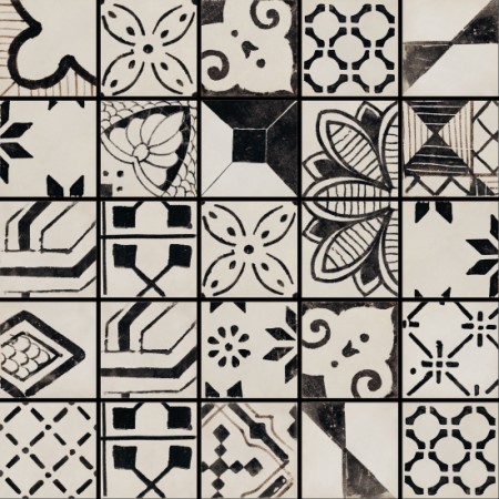 RIGGIOLE BIANCO MIX 30x30 NATUREL Rectifié