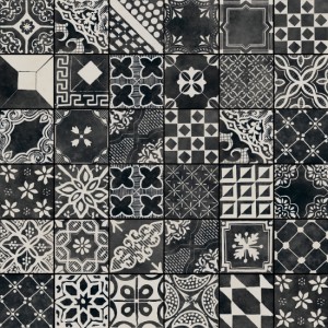 RIGGIOLE NERO MIX 20x20 NATUREL Rectifié