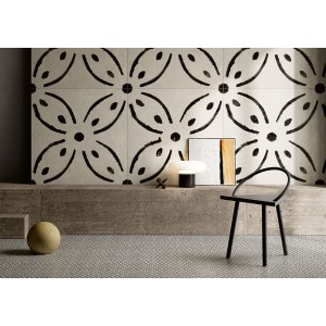 RIGGIOLE BIANCO DECO_2 90x90 NATUREL Rectifié
