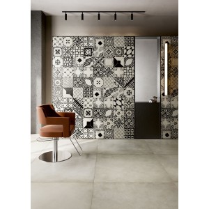 RIGGIOLE BIANCO 90x90 NATUREL Rectifié