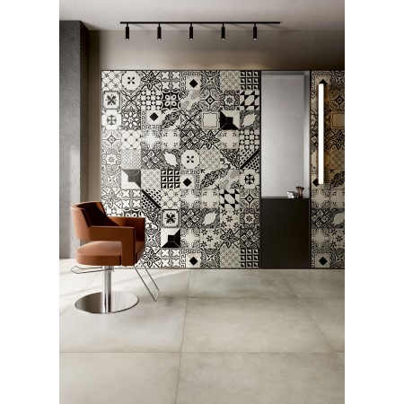 RIGGIOLE BIANCO 90x90 NATUREL Rectifié