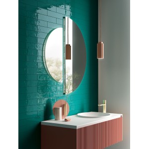 FIO GLOSSY BRICK PEACOCK 7,3x30 BRILLANT Rectifié