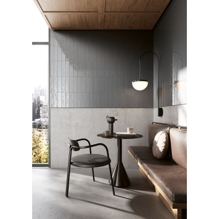 FIO GLOSSY BRICK GREY 7,3x30 BRILLANT Rectifié
