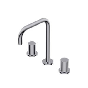 DIAMETRO35 S GROUPE À TROIS TROUS POUR LAVABO C.QUADRA CHROME