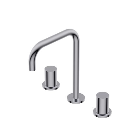 DIAMETRO35 S GROUPE À TROIS TROUS POUR LAVABO C.QUADRA CHROME