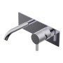 DIAMETRO35 S MITIGEUR LAVABO ENCASTRÉ AVEC PLAQUE CHROME