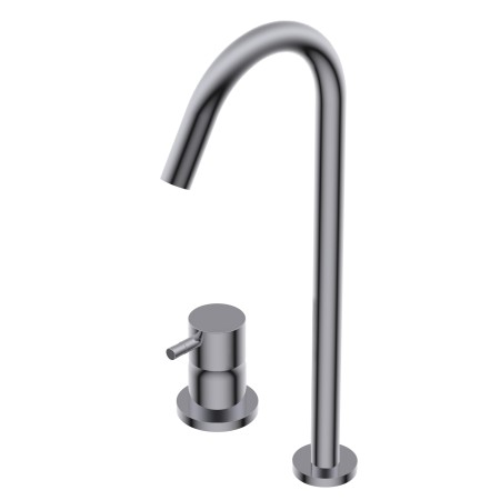 DIAMÈTRE 35 MITIGEUR SUR PLAN POUR LAVABO h.40MM CHROME S/SIPHON