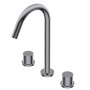 DIAMÈTRE 35 GROUPE A 3 TROUS POUR LAVABO CHROME S/SIPHON