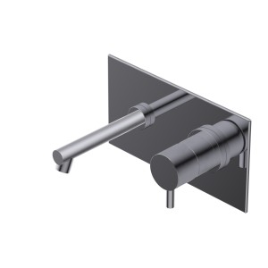 DIAMÈTRE 35 MITIGEUR ENCASTRÉ LAVABO AVEC PLAQUE CHROME - PARTIE EXTÉRIEURE
