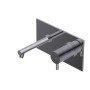 DIAMÈTRE 35 MITIGEUR ENCASTRÉ LAVABO AVEC PLAQUE CHROME - PARTIE EXTÉRIEURE