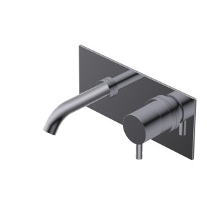 DIAMÈTRE 35 MITIGEUR ENCASTRÉ LAVABO AVEC PLAQUE CHROME - PARTIE EXTERNE