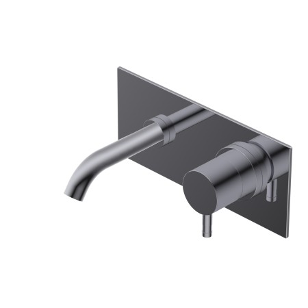 DIAMÈTRE 35 MITIGEUR ENCASTRÉ LAVABO AVEC PLAQUE CHROME - PARTIE EXTERNE