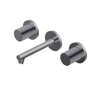DIAMÈTRE 35 GROUPE A 3 TROUS À ENCASTRER POUR LAVABO CHROME - P.EXTÉRIEURE