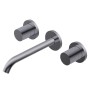 DIAMÈTRE 35 GROUPE A 3 TROUS À ENCASTRER POUR LAVABO B.LONGUE CHROME - P.EXTERNE