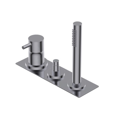 DIAMETRO 35 GROUPE POUR BORD DE BAIGNOIRE CHROME