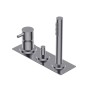 DIAMETRO 35 GROUPE POUR BORD DE BAIGNOIRE CHROME