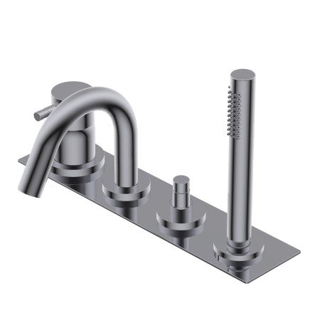 DIAMETRO 35 GROUPE POUR BORD DE BAIGNOIRE CHROME