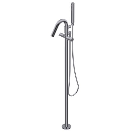 DIAMETRO 35 COLONNE BORD DE BAIGNOIRE DE TERRA CHROME P.EXTÉRIEURE