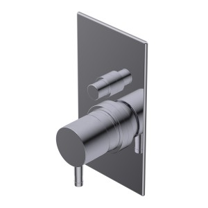 DIAMETRO 35 MITIGEUR ENCASTRÉ POUR BAIGNOIRE/DOUCHE P.EXTERNE CHROME