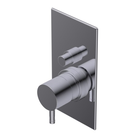 DIAMETRO 35 MITIGEUR ENCASTRÉ POUR BAIGNOIRE/DOUCHE P.EXTERNE CHROME