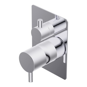 DIAMETRO 35 MITIGEUR ENCASTRÉ POUR BAIGNOIRE/DOUCHE P.EXTERNE CHROME
