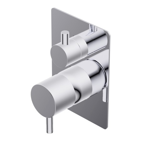 DIAMETRO 35 MITIGEUR ENCASTRÉ POUR BAIGNOIRE/DOUCHE P.EXTERNE CHROME