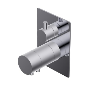 DIAMETRO 35 MITIGEUR THERMOSTATIQUE ENCASTRÉ P.EXTERNE CHROME