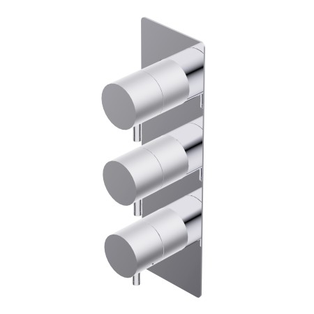 DIAMETRO 35 MITIGEUR THERMOSTATIQUE ENCASTRÉ 2 SORTIES P.EXTERNE CHROME