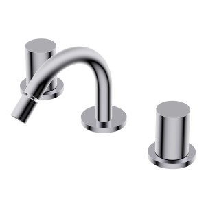 DIAMETRO35 S GROUPE À TROIS TROUS BIDET CHROME
