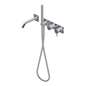 DIAMETRO35 S MITIGEUR DE BAIN ENCASTRÉ CHROME - PARTIE EXTERNE