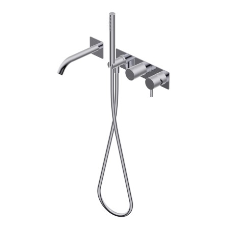 DIAMETRO35 S MITIGEUR DE BAIN ENCASTRÉ CHROME - PARTIE EXTERNE