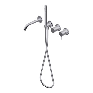 DIAMETRO35 S MITIGEUR DE BAIN ENCASTRÉ CHROME - PARTIE EXTERNE