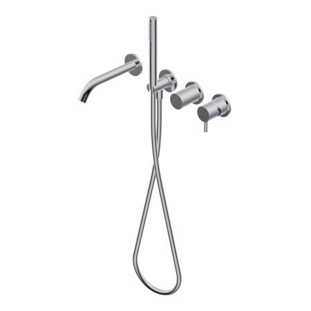 DIAMETRO35 S MITIGEUR DE BAIN ENCASTRÉ CHROME - PARTIE EXTERNE
