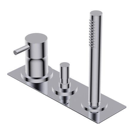 DIAMETRO35 S GROUPE BORD DE BAIGNOIRE CHROME
