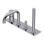 DIAMETRO35 S GROUPE BORD DE BAIGNOIRE CHROME