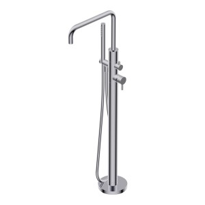 DIAMETRO35 S COLONNE DE BAIGNOIRE AU SOL CHROME