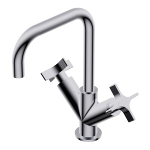 DiIAMETRO35 CROSS MITIGEUR POUR LAVABO C.QUADRA CHROME