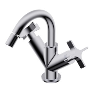 DIAMETRO35 CROSS MITIGEUR BIDET CHROME