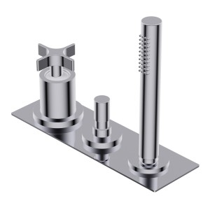 DIAMETRO35 CROSS GROUPE BORD DE BAIGNOIRE CHROME