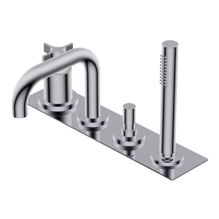 DIAMETRO35 CROSS GROUPE BORD DE BAIGNOIRE C.QUADRA CHROME