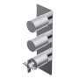 DIAMETRO35 CROSS MITIGEUR THERMOSTATIQUE ENCASTRÉ POUR DOUCHE CHROME