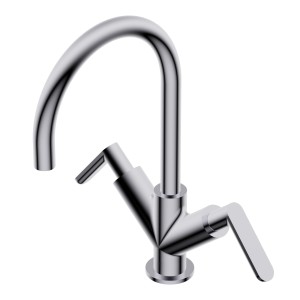 DIAMETRO35 ELEGANCE MITIGEUR LAVABO BEC CYGNE CHROME