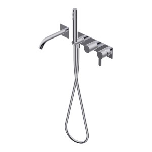 DIAMETRO35 ELEGANCE MITIGEUR ENCASTRÉ POUR BAIGNOIRE CHROME