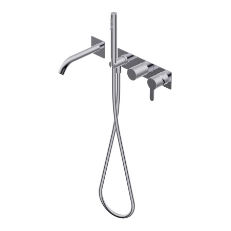 DIAMETRO35 ELEGANCE MITIGEUR ENCASTRÉ POUR BAIGNOIRE CHROME