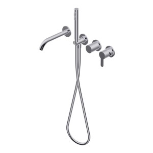 DIAMETRO35 ELEGANCE MITIGEUR ENCASTRÉ POUR BAIGNOIRE CHROME