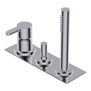DIAMETRO35 ELEGANCE GROUPE BORD DE BAIGNOIRE CHROME