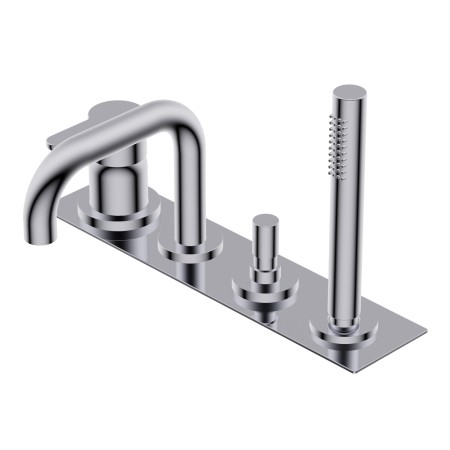DIAMETRO35 ELEGANCE GROUPE BORD DE BAIGNOIRE CHROME