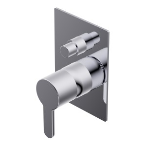 DIAMETRO35 ELEGANCE MITIGEUR DE DOUCHE ENCASTRÉ CHROME