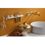 DIAMETRO35 ELEGANCE GROUPE À 3 TROUS ENCASTRÉ POUR LAVABO CHROME
